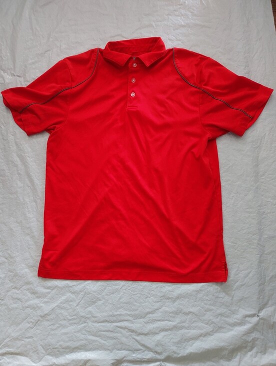 Grand Slam Other - Grand Slam Red Polo with Contrasting Piping